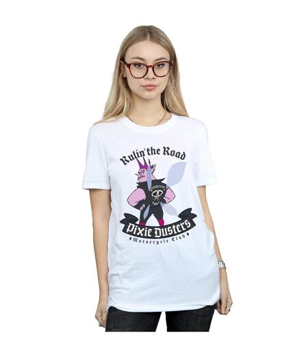 Disney Femme/Les femmes Onward Pixie Dusters Rulin' Cotton Boyfriend T-Shirt (Blanc) - UTBI42411