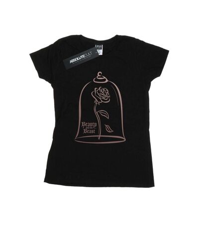 Disney Princess - T-shirt PRINCESS ROSE GOLD - Femme (Noir) - UTBI47603