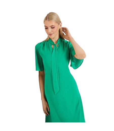 Robe mi-longue femme vert Principles