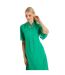 Robe mi-longue femme vert Principles