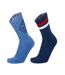 2x Paires de Chaussettes Marine Homme Converse S7014119 - 39/42-1