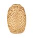 Vase Déco Tressé Bambou 37cm Naturel-1