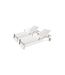 Lot de 2 Bains de Soleil Multi-Positions Ibiza 210cm Blanc-2