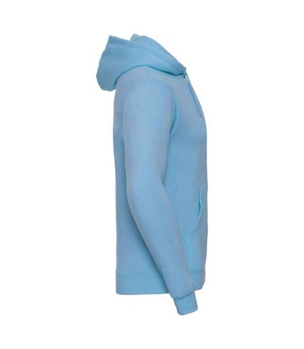 Sweat à capuche homme bleu ciel Russell