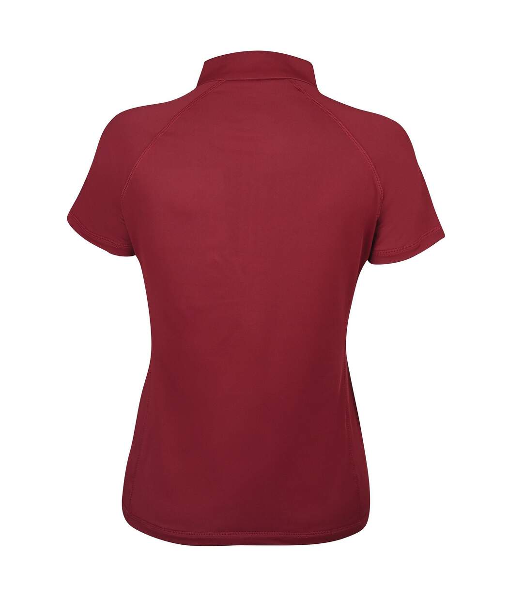 Womens/ladies prime base layer top maroon Weatherbeeta