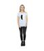 Disney - T-shirt ALPHABET C IS FOR CRUELLA DE VIL - Femme (Gris chiné) - UTBI14978-4