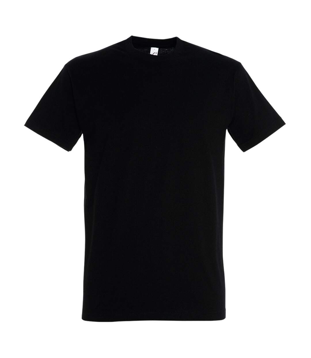 SOLS Mens Imperial Heavyweight Short Sleeve T-Shirt (Deep Black) - UTPC290