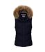 Veste Sans Manches Femme Bleu Marine Foncé SoulCal-1