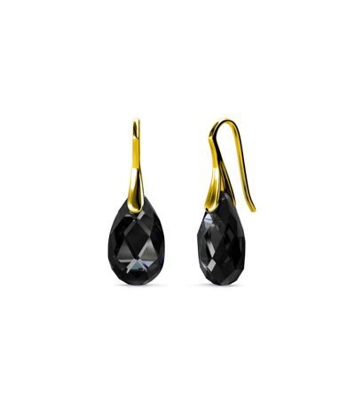 Boucles d'oreilles Teardrop Hook, Cristal d'Autriche