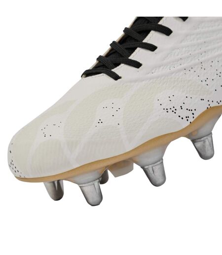 Unisex Adult Stampede Groundbreak Elite Soft Ground Rugby Boots White Canterbury