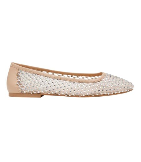 Ballerines Motif/style Embelli Auden Femme Marron Clair Steve Madden
