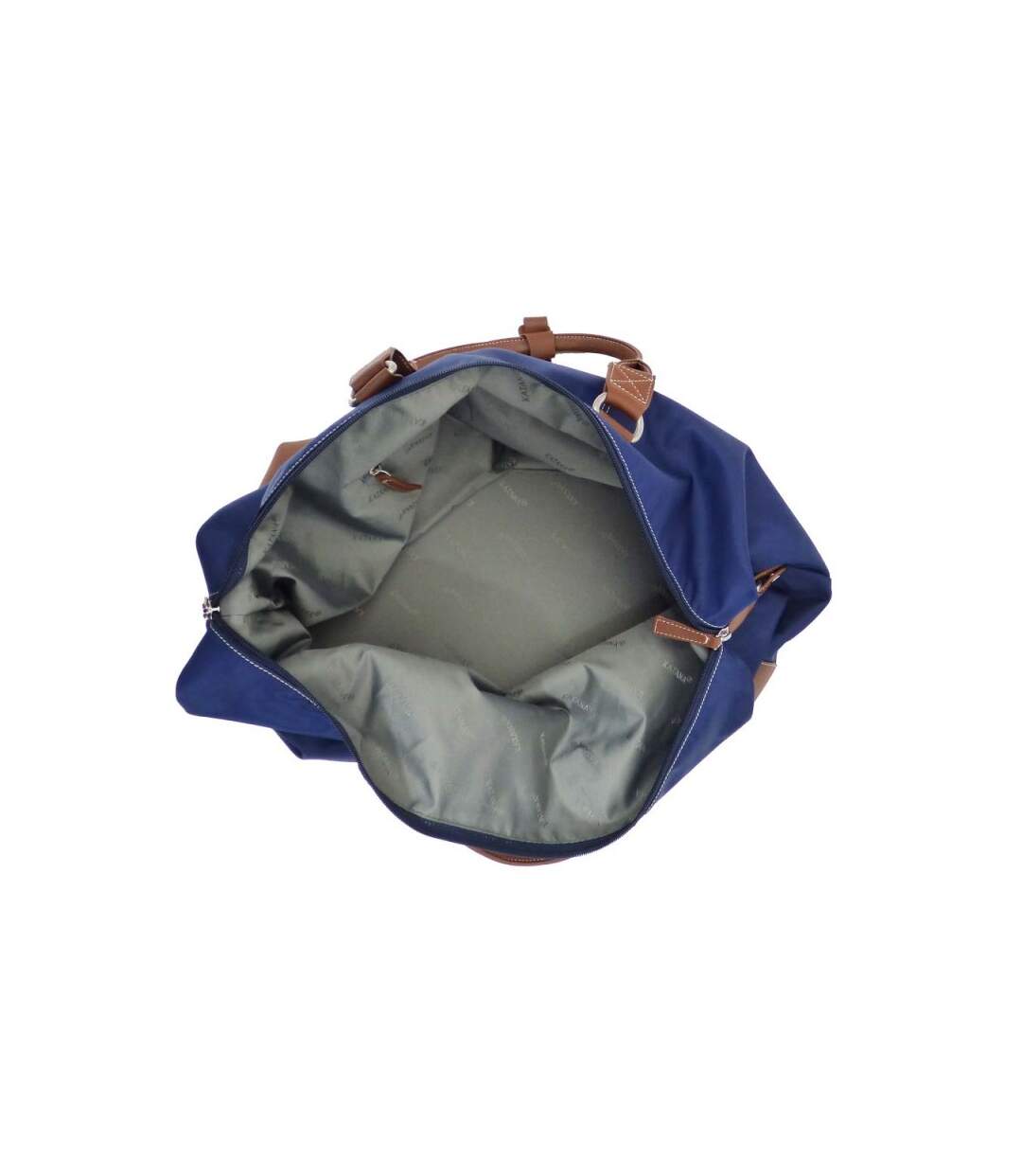 Katana - Sac week-end nylon et cuir - marine - 7664-5