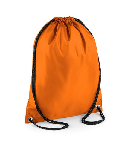 BagBase Budget - Sac de gym résistant à l'eau avec cordon de serrage (11 litres) (Orange) (Taille unique) - UTBC2538