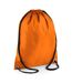 BagBase Budget - Sac de gym résistant à l´eau avec cordon de serrage (11 litres) (Lot de 2) (Orange) (Taille unique) - UTBC4323