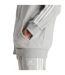 Mens 3 Stripes Fleece Tracksuit Grey Black Adidas-4