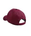 Childrens/kids original 5 panel cap burgundy Beechfield-2