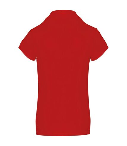Kariban Proact Womens/Ladies Short Sleeve Performance Polo Shirt (Red)