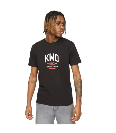 Mens Tattooed T-shirt Black Kings Will Dream