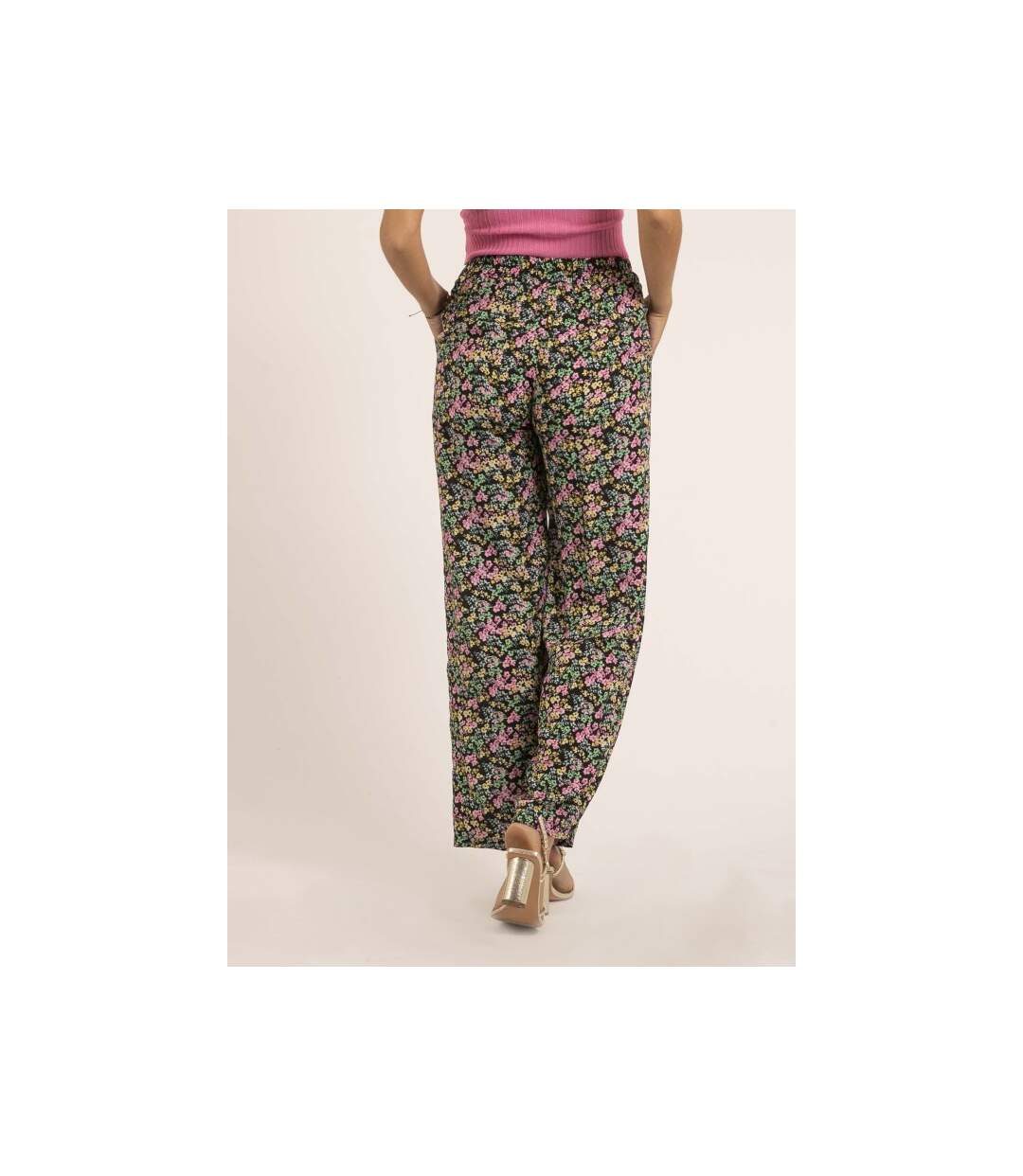 Pantalon motifs ELFREA - Dona X Lisa-2