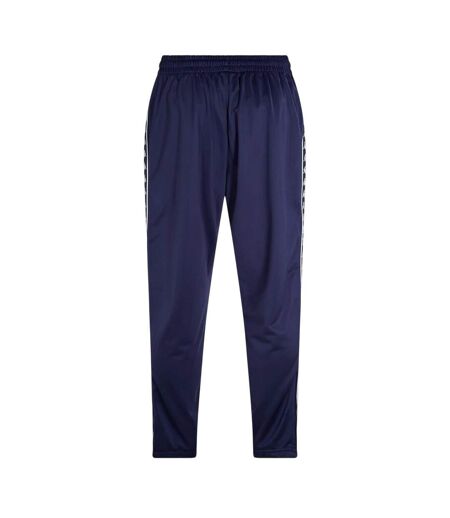 Pantalon De Survêtement Motif/style Logo Latéral Ulrich Homme Bleu Marine Kappa