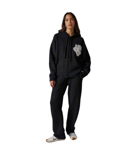 Veste À Capuche Femme Noir Couture Club