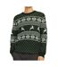 Pull de Noel Vert Homme Jack & Jones Xmas Gabriel - L