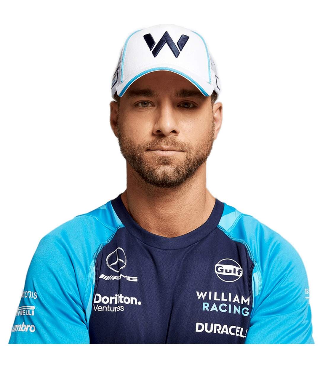 Williams racing driver cap white Umbro-1