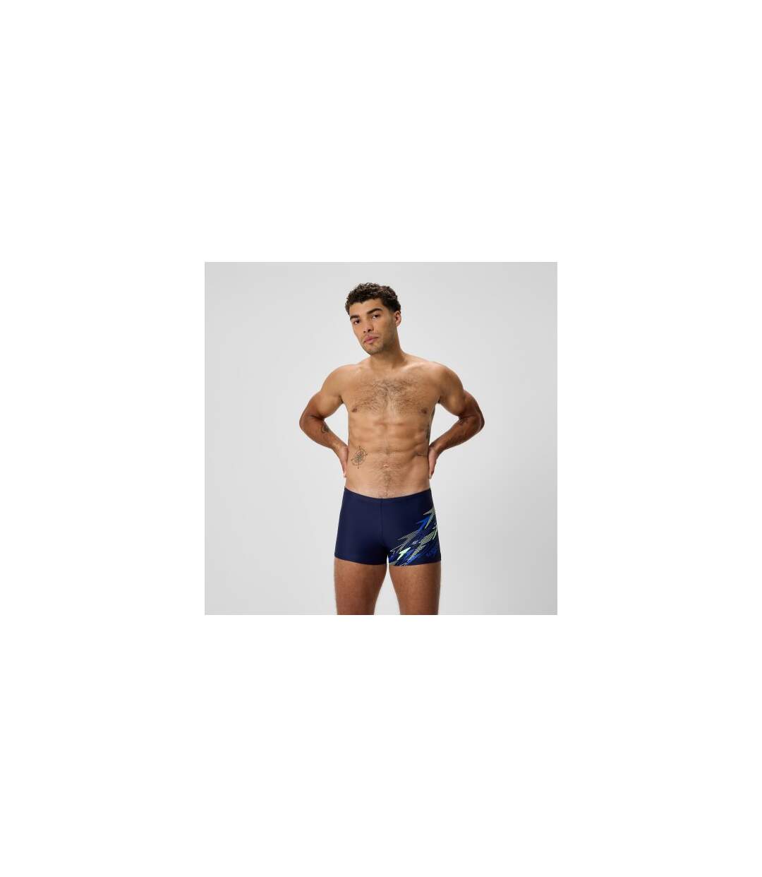 Mens Medley Logo Swim Shorts Navy Speedo-1