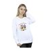 Disney Sweat-shirt de Noël Mickey Mouse Mickey Minnie Womens/Ladies (Blanc) - UTBI28888-2