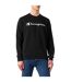 Sweat Motif/style Logo Homme Noir Champion-3