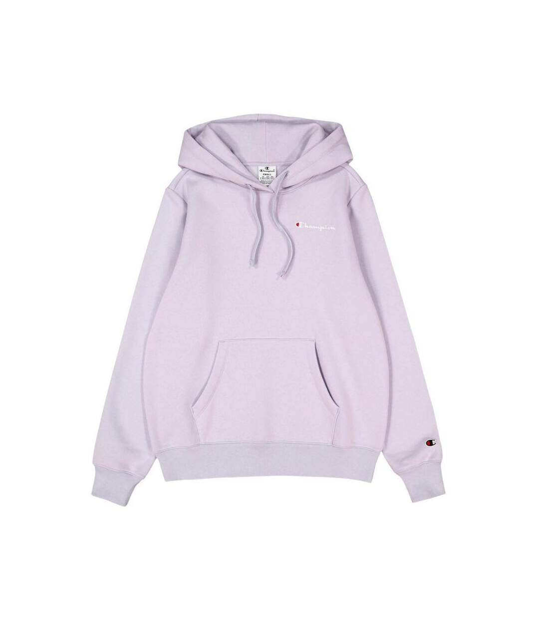 Sweat À Capuche Motif/style Logo Femme Violet Clair Champion-1