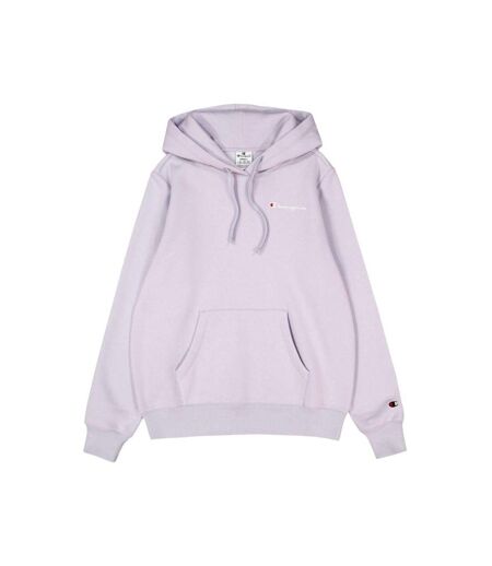 Sweat À Capuche Motif/style Logo Femme Violet Clair Champion