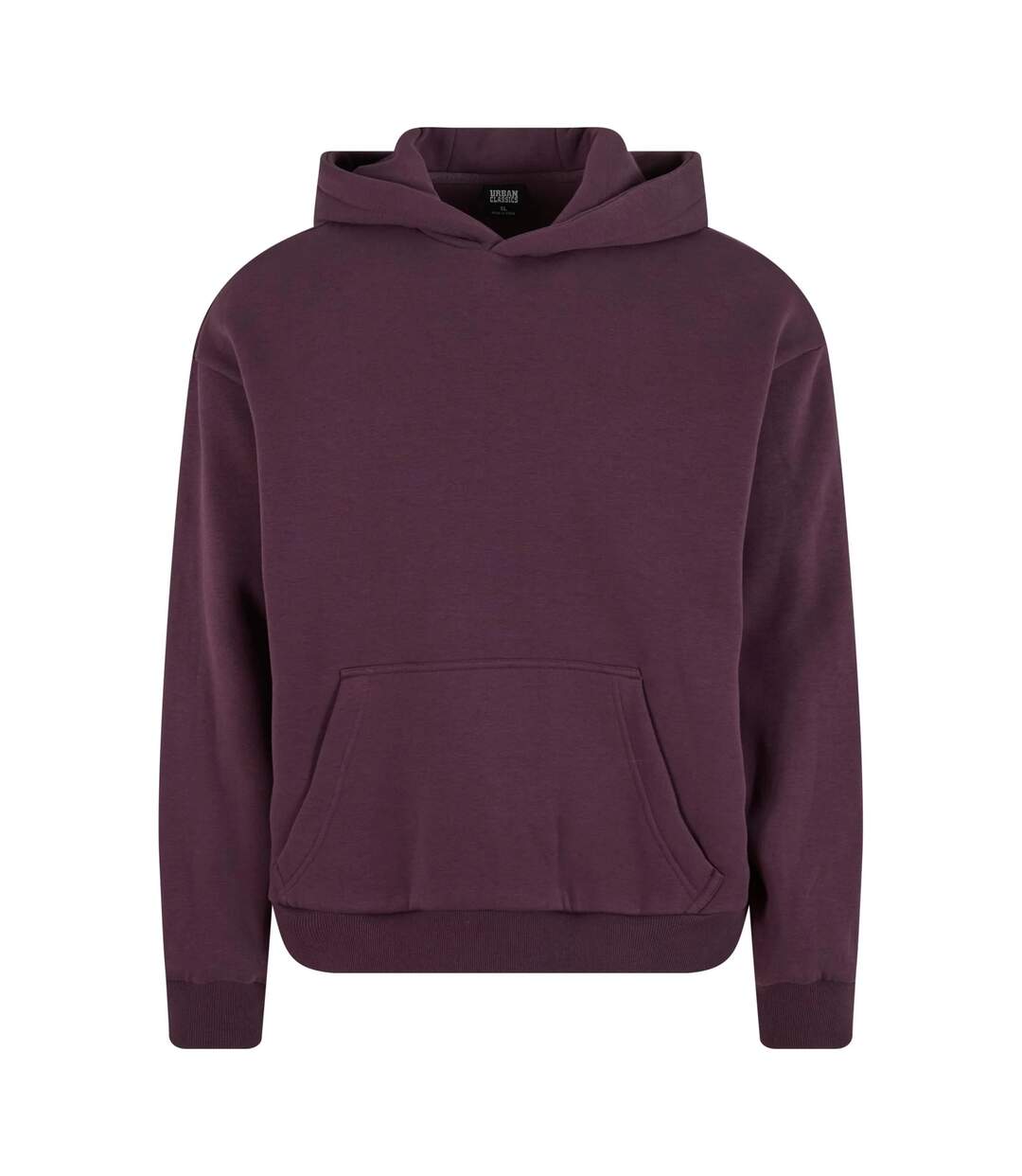 Sweat À Capuche Homme Violet Prune Urban Classics-1