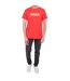 T-shirt Motif/style Logo Homme Rouge Boss-4