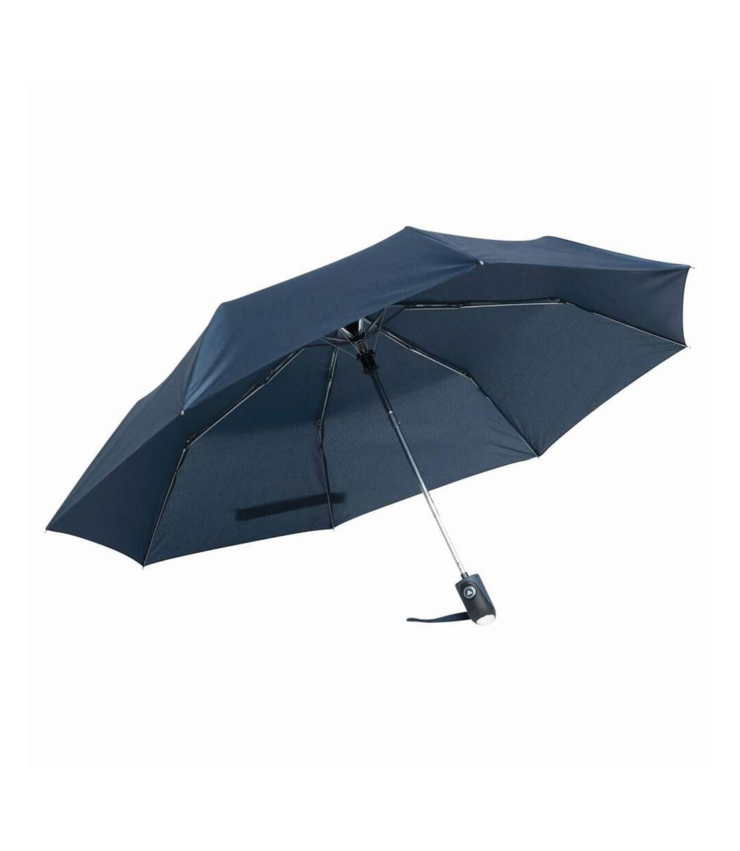 Parapluie Pliant Taille Unique Bleu Foncé L-Merch-1