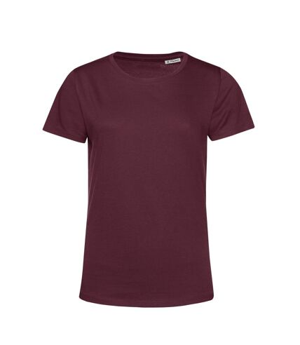 T-shirt inspire e150 femme bordeaux B&C