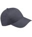 Beechfield Unisex Ultimate 5 Panel Baseball Cap (Graphite Grey) - UTRW202