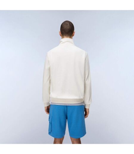 Mens Box Logo Sweatshirt White Napapijri
