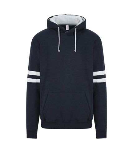 AWDis Unisex Adults Game Day Hoodie (New French Navy/Heather Gray)