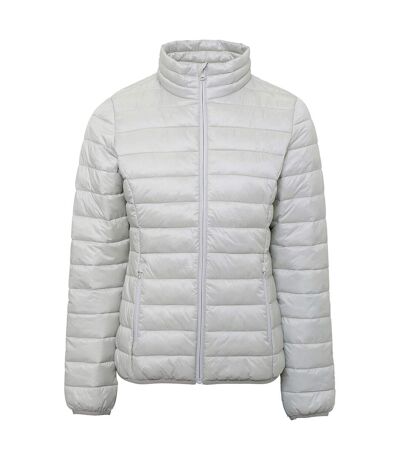 2786 Womens/Ladies Terrain Long Sleeves Padded Jacket (Silver)