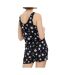 Combishort noir imprimé femme vero moda playsuit - xs-2