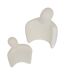 Statuette Couple en Résine Rima 22cm Blanc-2