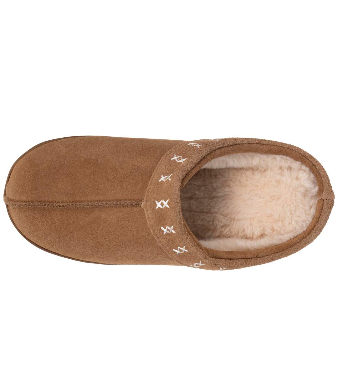 Isotoner Chaussons Mules femme semelle plateforme 3,5 cm-2