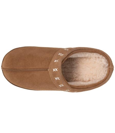 Isotoner Chaussons Mules femme semelle plateforme 3,5 cm