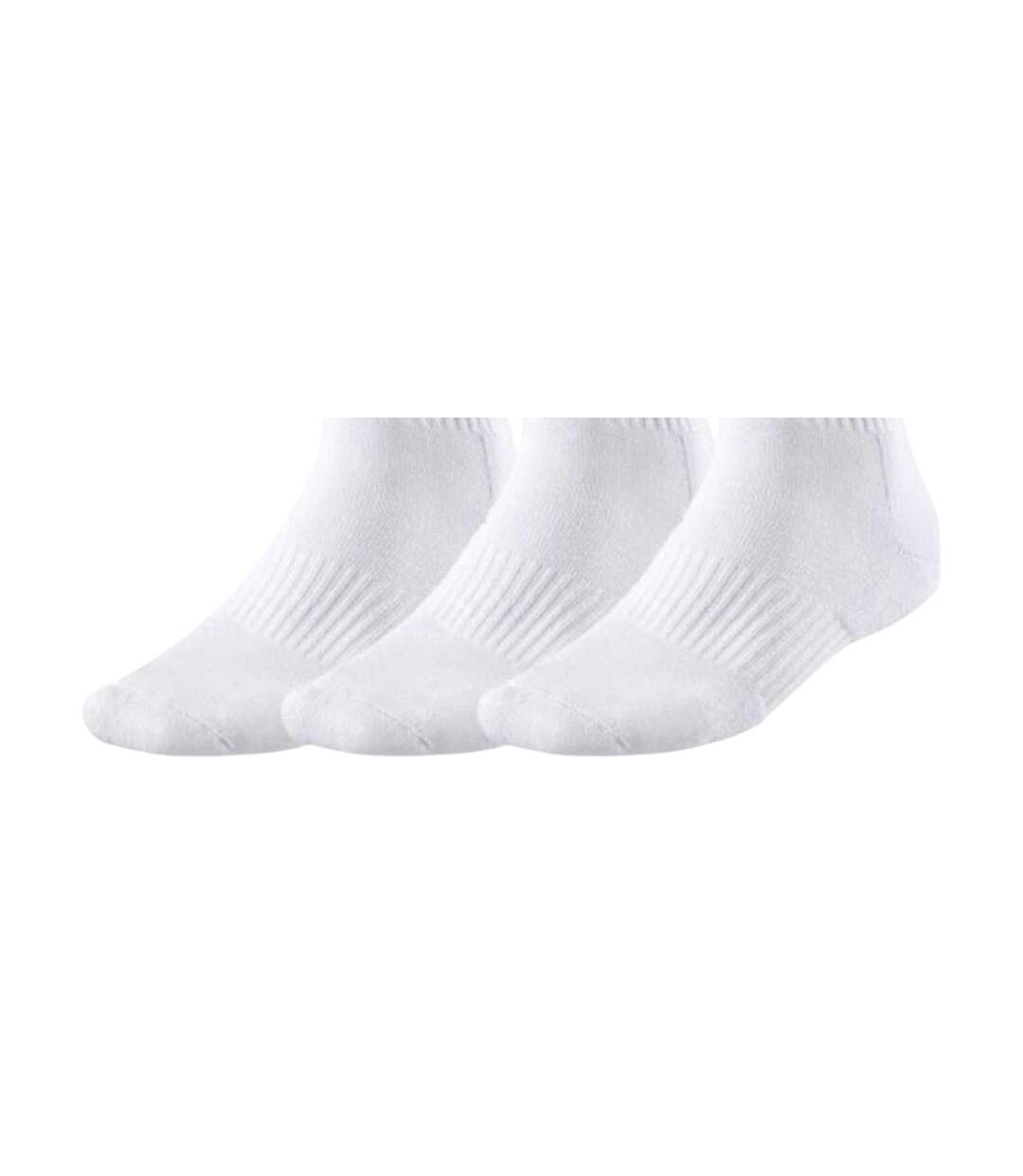 Lot De 3  Chaussettes Entraînement Adulte Blanc Mizuno-3