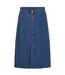 Womens/ladies Denim Skirt Medium Blue Vero Moda-2
