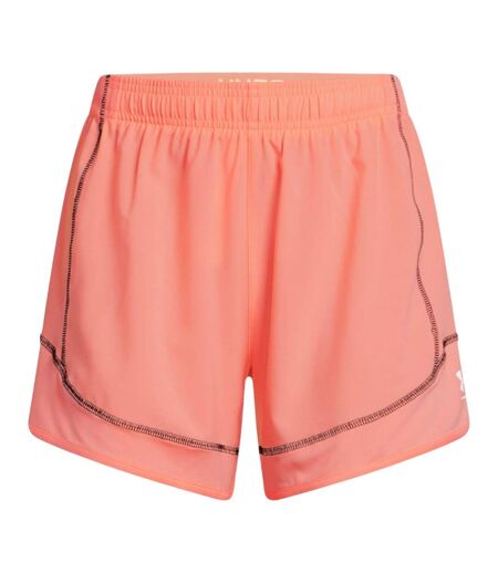 Short Challenger Pro Femme Orange Under Armour