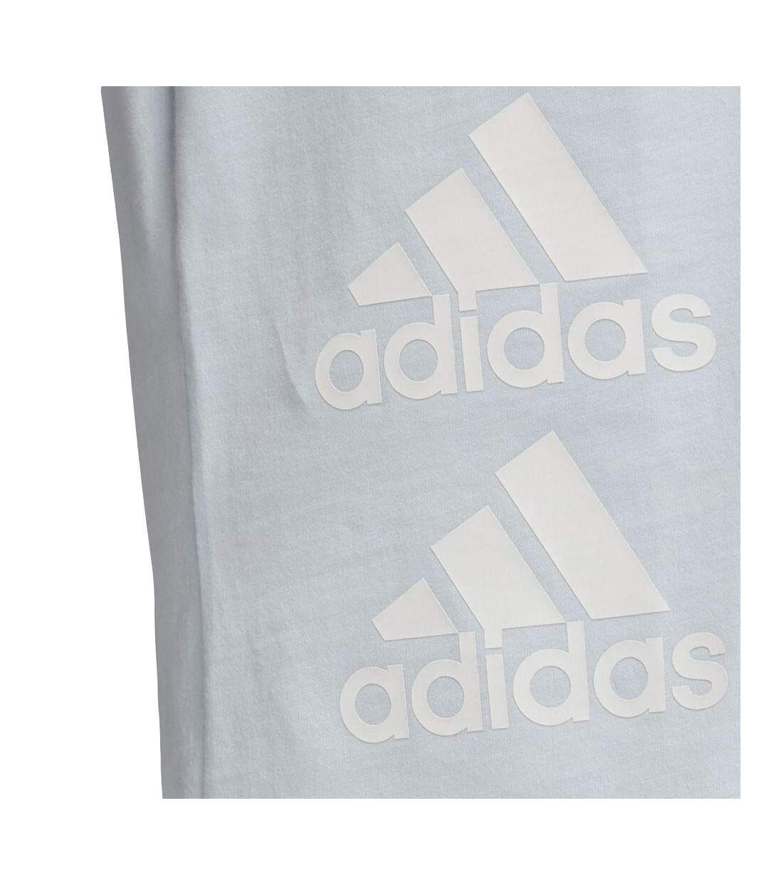 Robe bleu femme Adidas W Stack T Dress - XXS-3