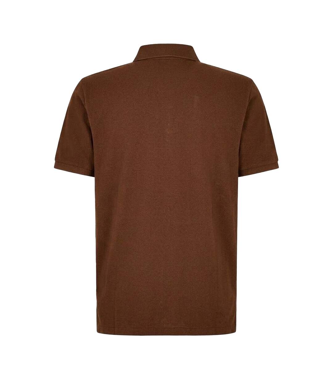 Polo Motif/style Logo Brodé Homme Marron Chocolat Ralph Lauren-2
