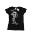 Disney T-shirt en coton Mickey Mouse Skeleton Femme/Ladies (Noir) - UTBI31945-1